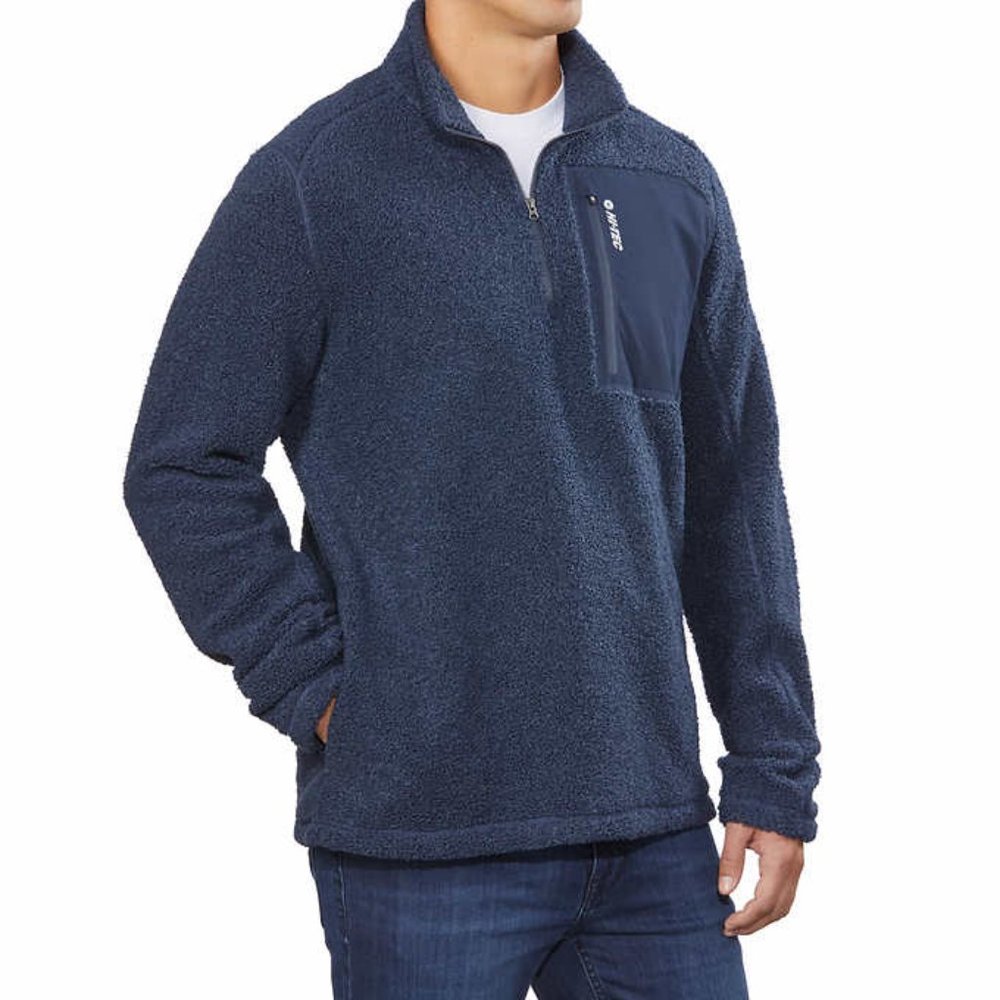 NWT Hi-Tec Men’s ¼ Zip Pullover